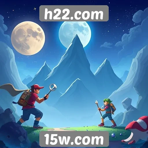 Avaliação de jogos populares no site h22.com