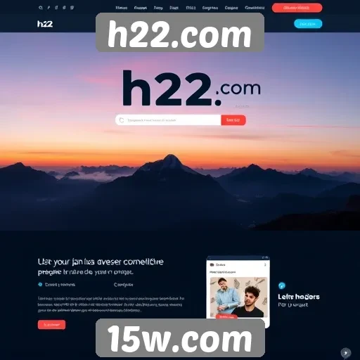 Análise de usabilidade do site h22.com